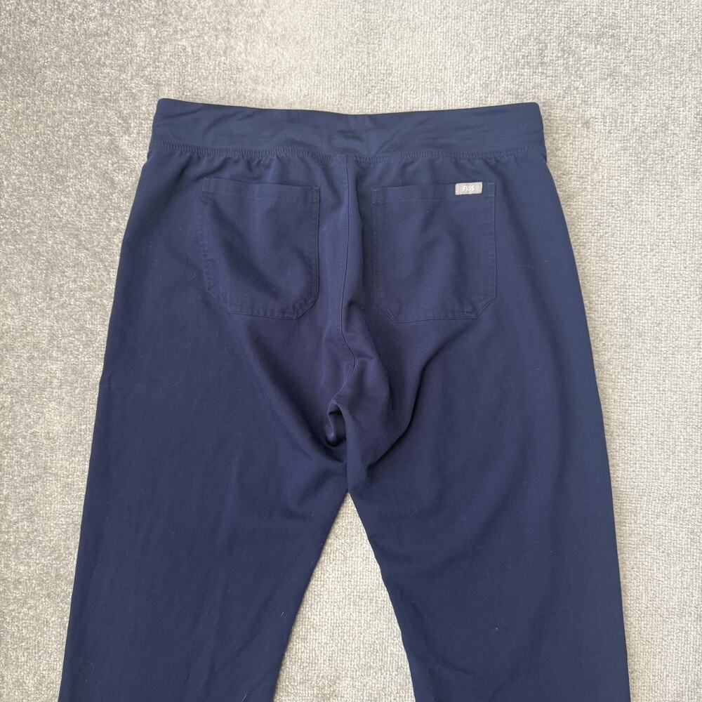 FIGS Scrub Pants Mens Large Navy Technical Collection Drawstring Straight Leg - Picture 9 of 10